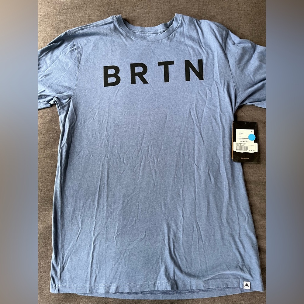 Men’s Burton Blue Short Sleeve Tee, NWT, size large